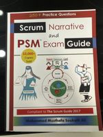 Fachbuch Scrum Narrative and PSM Exam Guide neuwertig