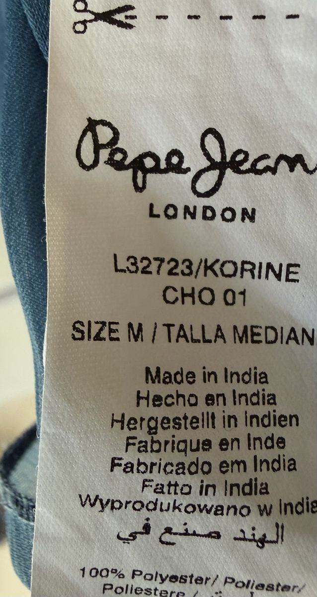Pepe Jeans Tuniche: Tunika im Boho Stil mit Pailletten – Usato da Einsiedeln venduto da kalliopee 6