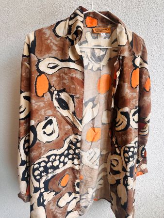 Silk Bloose 100% size 38 aprox