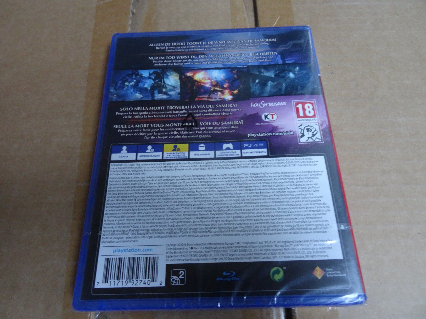 Sony Giochi: Nioh PS4 NEUWARE – Nuovo e nell'imballaggio originale da Olten venduto da Disc-Ausverkauf 1