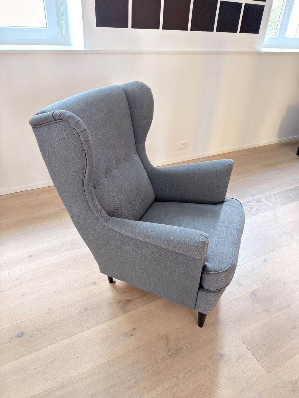 Ikea Poltrone: 3x IKEA STRANDMON Ohrensessel dunkelgrau | einz. oder im Set – Usato da Zürich venduto da flo_2lbr 3