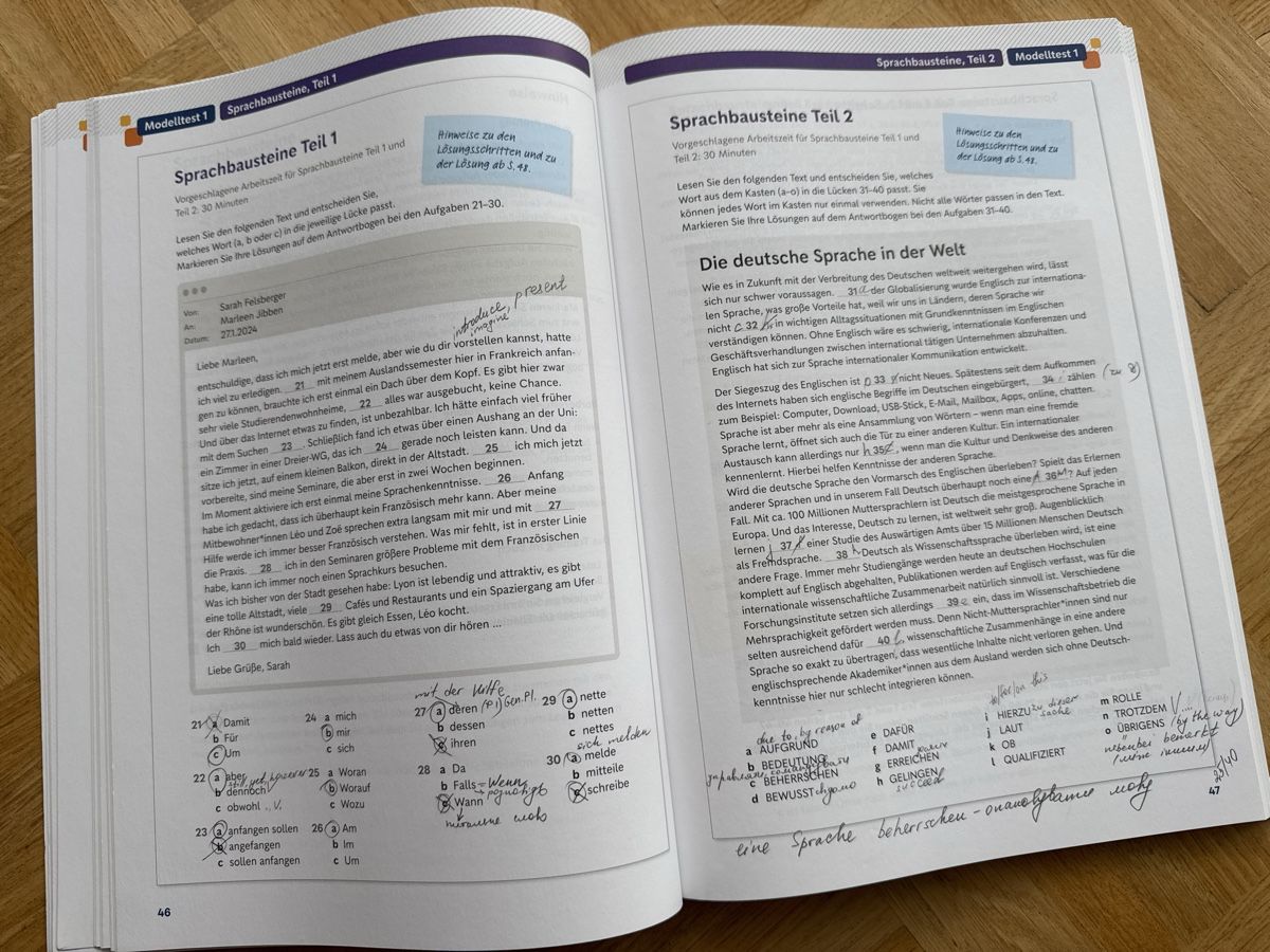 Libri: Prüfungstraining telc Deutsch B2 Cornelsen Lehrbuch – Usato da Gossau ZH venduto da che_q7f9 2