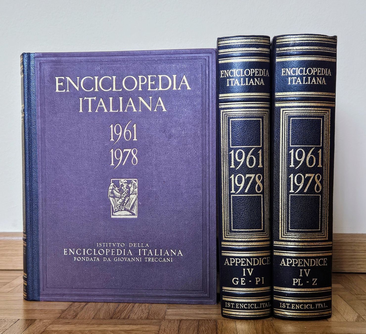 Libri: TRECCANI, Appendice IV, 1961-1978, 3 volumi – Usato da Lugano venduto da Numisartes 1