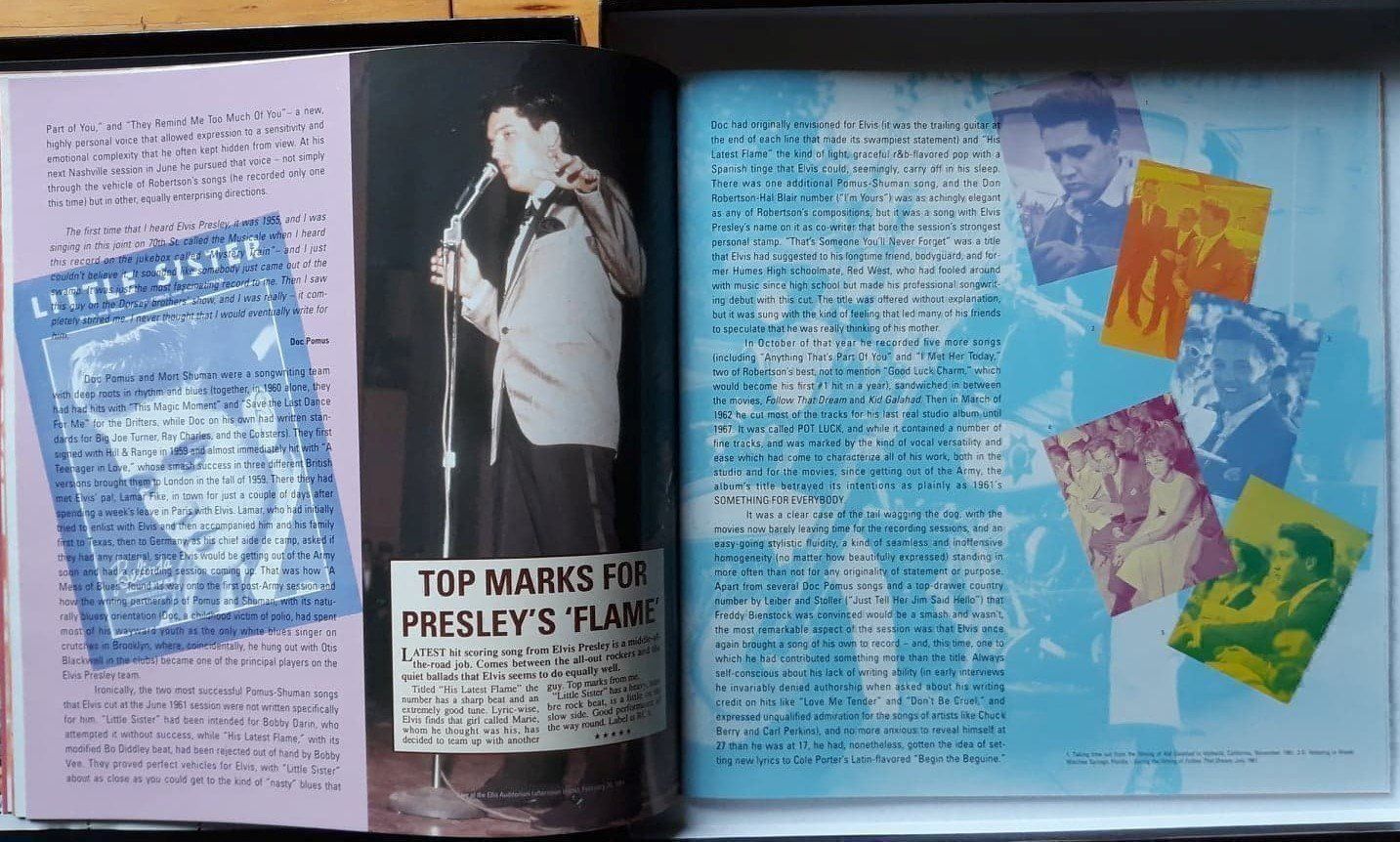 CD: ELVIS PRESLEY - BOX SET 5X CD's - 1993 – Usato da Le Locle venduto da PereiraHugo 5