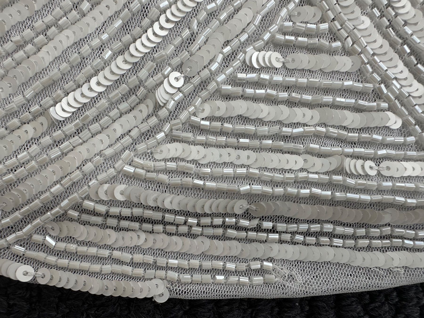 Asos Top: Top mit Pailletten und Perlen, 32 – Usato da Lachen SZ venduto da zabalina 2