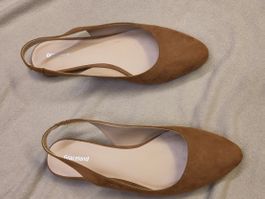 Damen Slingpumps Graceland braun Grösse 40 guter Zustand
