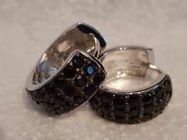 Creolen Sterling Silber 925 Zirkonia