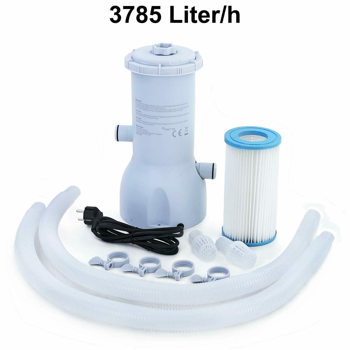 Piscine: RAMROXX Pool Filterpumpe RX1000 3785 l/h – Nuovo e nell'imballaggio originale da Bottighofen venduto da zaap