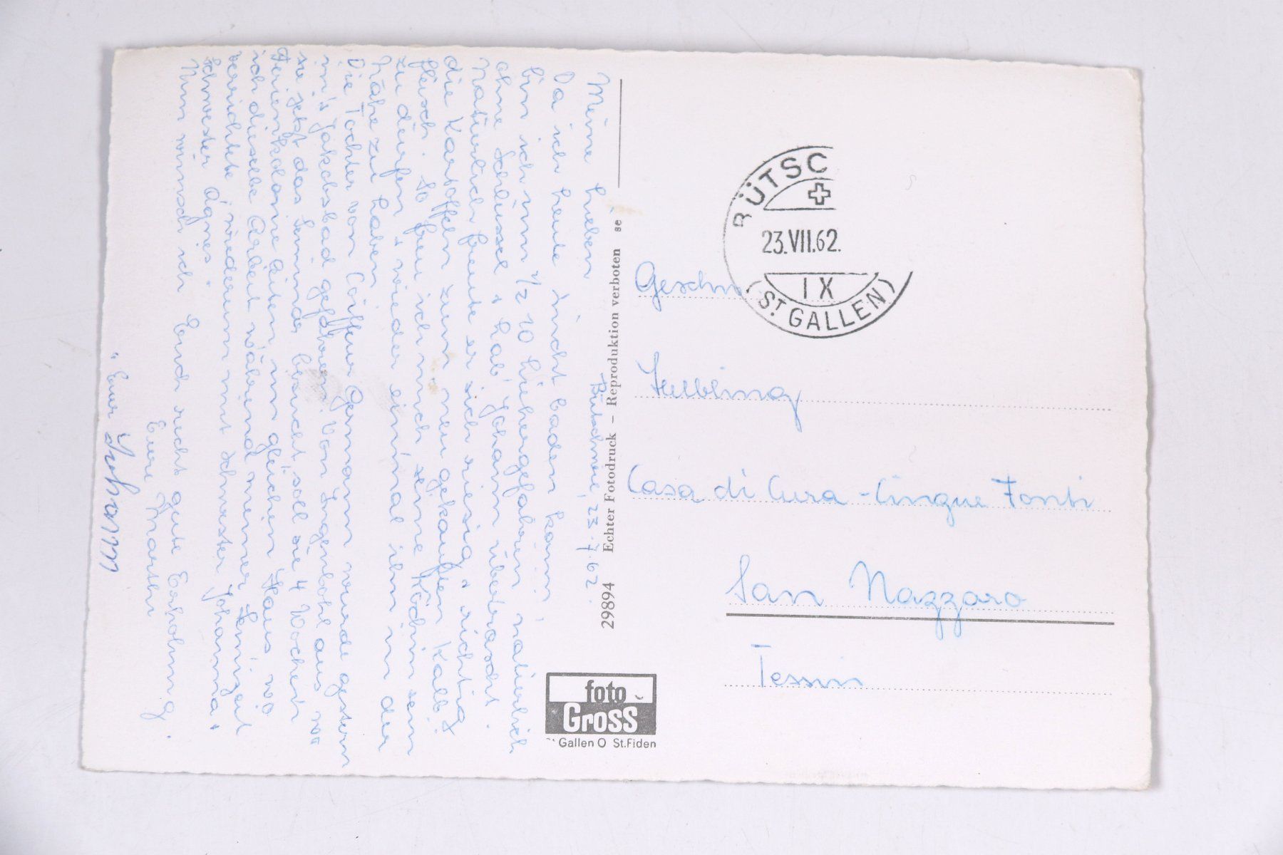 Cartes postales: Bütschwil – D'occasion à Hettlingen par Scholi99 1