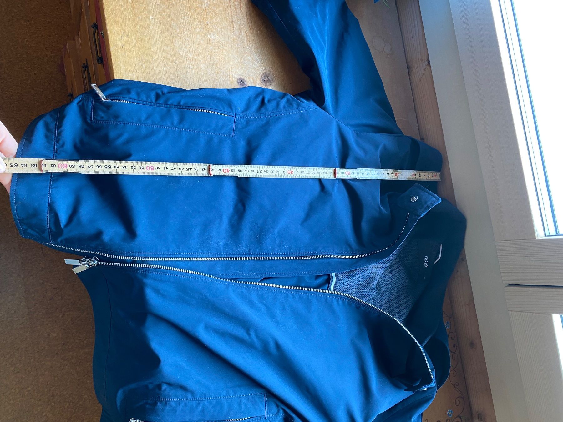 Hugo Boss Giacche: Hugo Boss Herren Jacke, Dunkelblau. – Usato da Klosters venduto da Rigi98 4