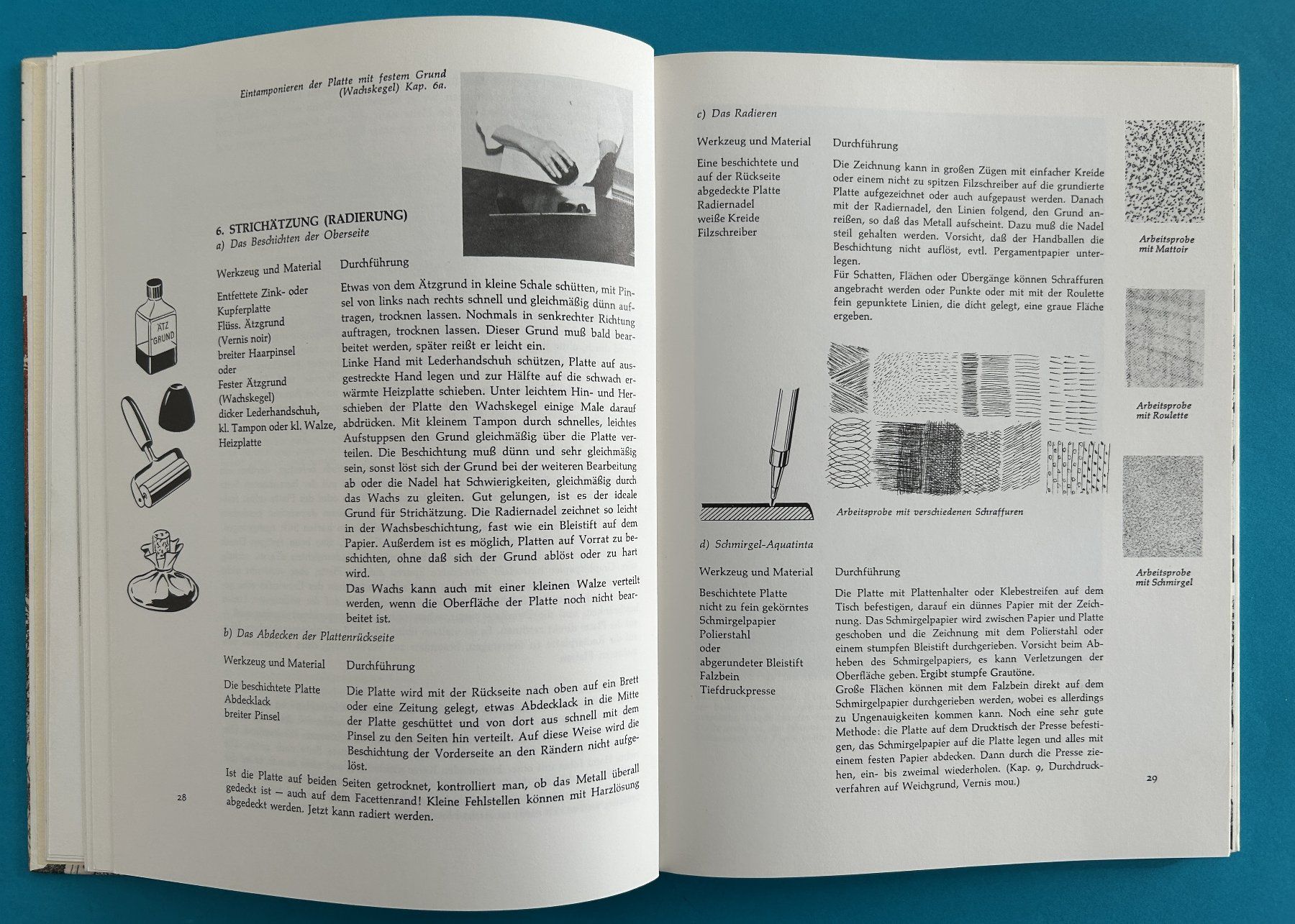 Livres: TECHNIK DER RADIERUNG – D'occasion à Zürich par Domus09 5