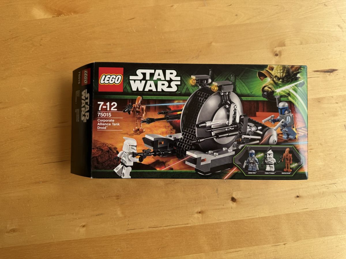 Lego Jeux de construction: Lego Star Wars 75015 Leerkarton – D'occasion à Oensingen par Vintage-Lego-Toys