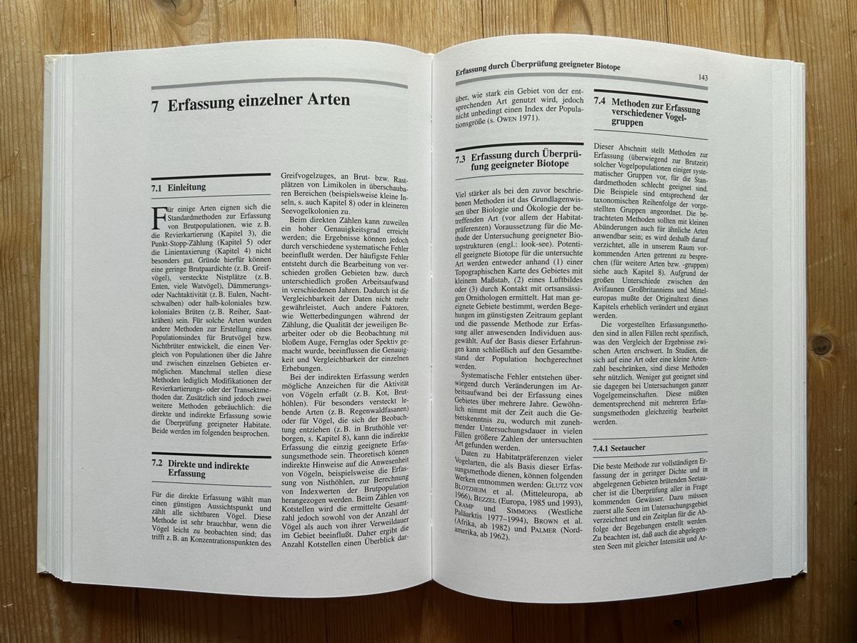 Libri: Methoden der Feldornithologie / 1995 – Usato da Himmelried venduto da rasmus67 8