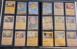 Pokemon Karten Pikachus Sammlung 