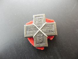 Altes Turn Kreuz Zürichsee Oberland Turntag Meilen 1937