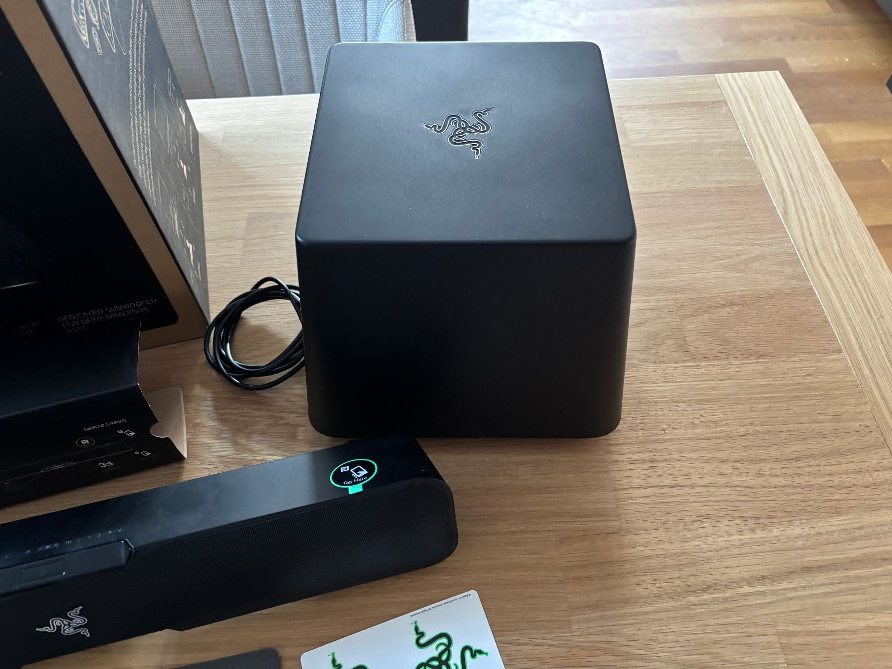 Razer Lautsprecher: Razer Leviathan Soundbar mit Subwoofer – Gebraucht aus Winterthur von topaz02 1