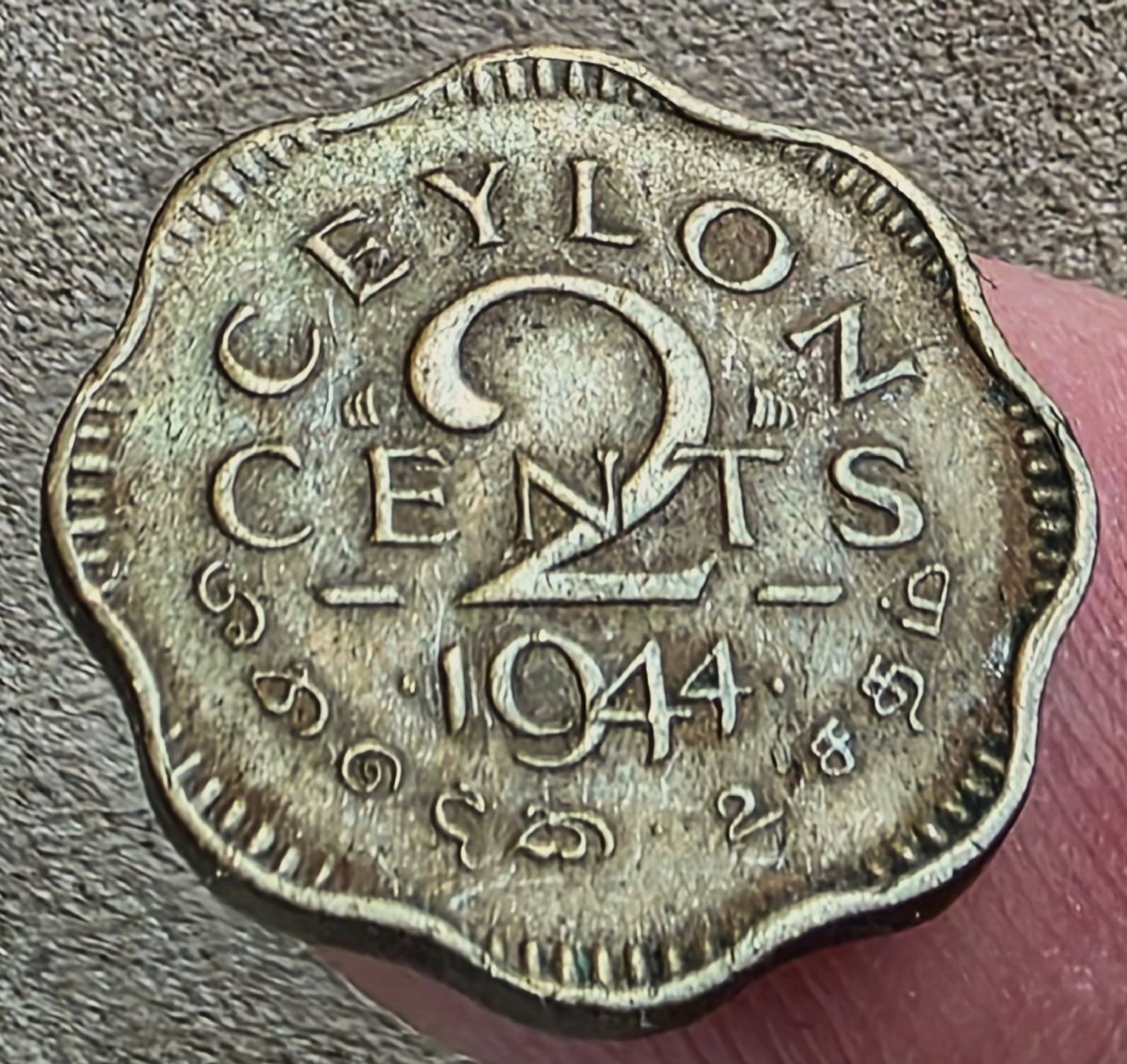 Toutes les monnaies: CEYLON 2 CENTS 1944 – D'occasion à winterthur par CoinPassion 1