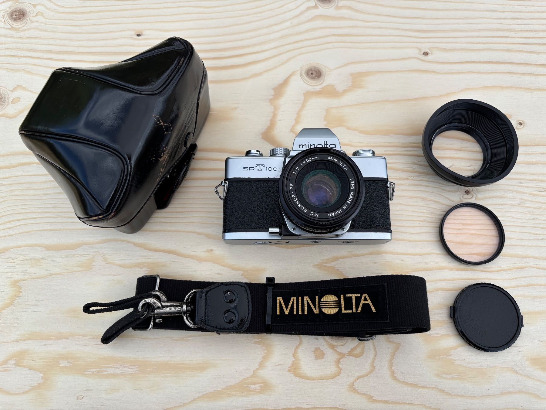 Minolta Kamera: Minolta SRT 100 Kamera – Gebraucht aus Feldbach von Olive1 1