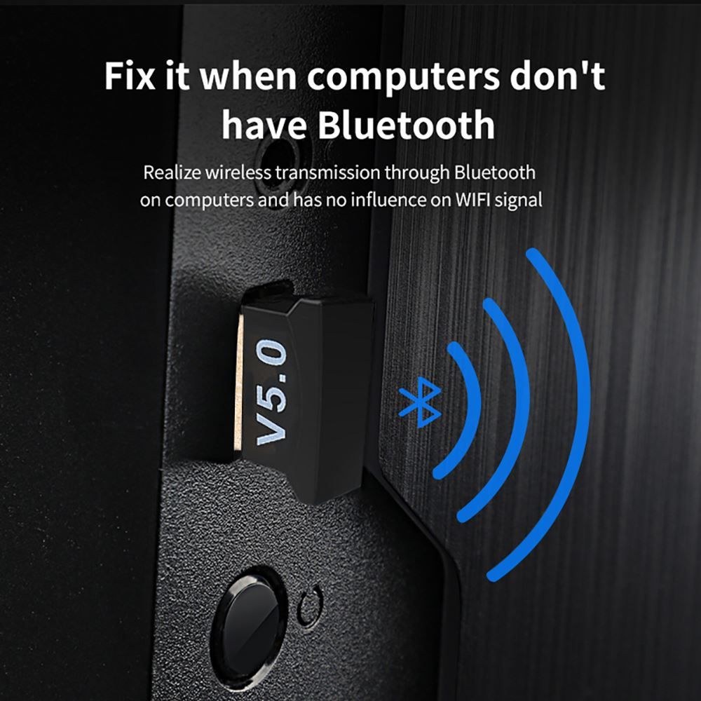 Laufwerke & Adapter: Adaptateur USB Bluetooth 5.0, sans fil USB-Adapter – Neu und originalverpackt aus Delémont von abonprix 6
