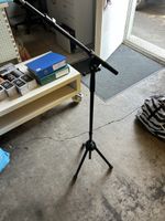 K&M Mikrofonstativ schwarz gebraucht