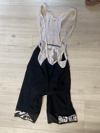 BIORACER Trägerhose schwarz Grösse 4/L