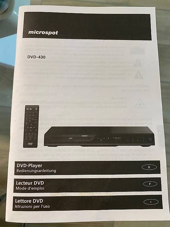 Microspot Lettore multimediale & Streamer: DVD-Player funktionsfähig – Usato da Hausen AG venduto da corinne_g 1