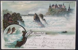 Gruss vom Rheinfall 1897