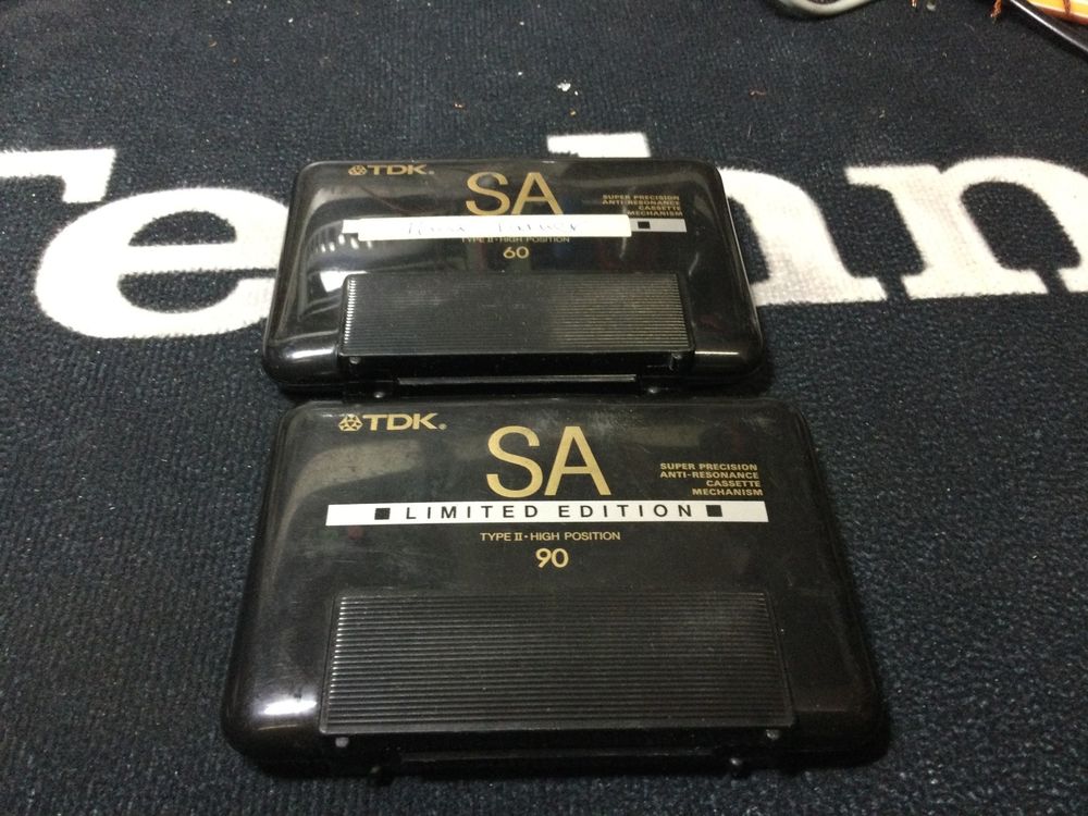 TDK Limited Edition - Cassettes - Différents modèles