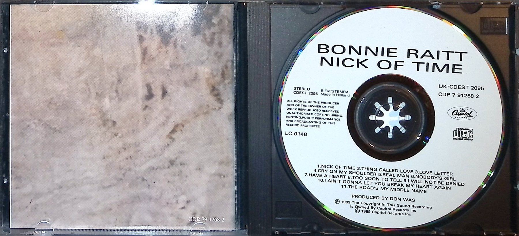 CDs: Nick Of Time - Bonnie Raitt – Gebraucht aus Russo von  2