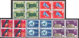 1970   Sondermarken I   4 Block   Ersttag    SBK 13.00
