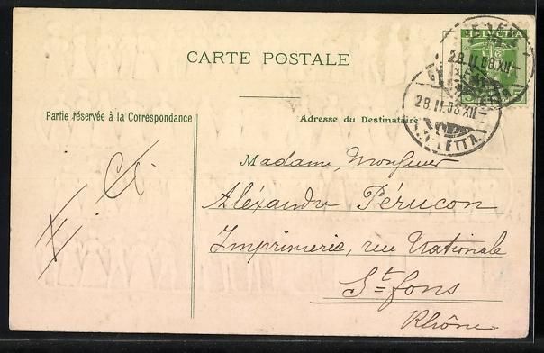 Cartoline postali: Schweizer Trachten aus verschiedenen Reg – Usato da Berlin venduto da bartko-reher 1