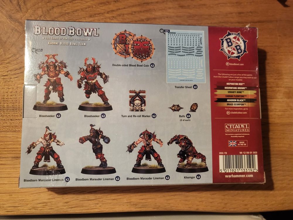 Blood Bowl: Khorne Blood Bowl Team -The SkullTribe Slaughter (Neu und ...