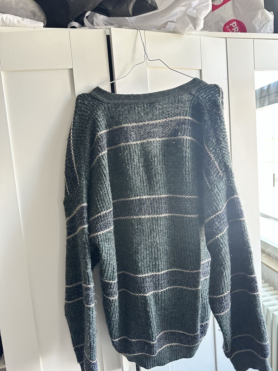 Pullover & Sweatshirts: Cardigan VIA CORTESA Stripe Pattern Size 48 – Gebraucht aus Basel von BaselClothesCole 2