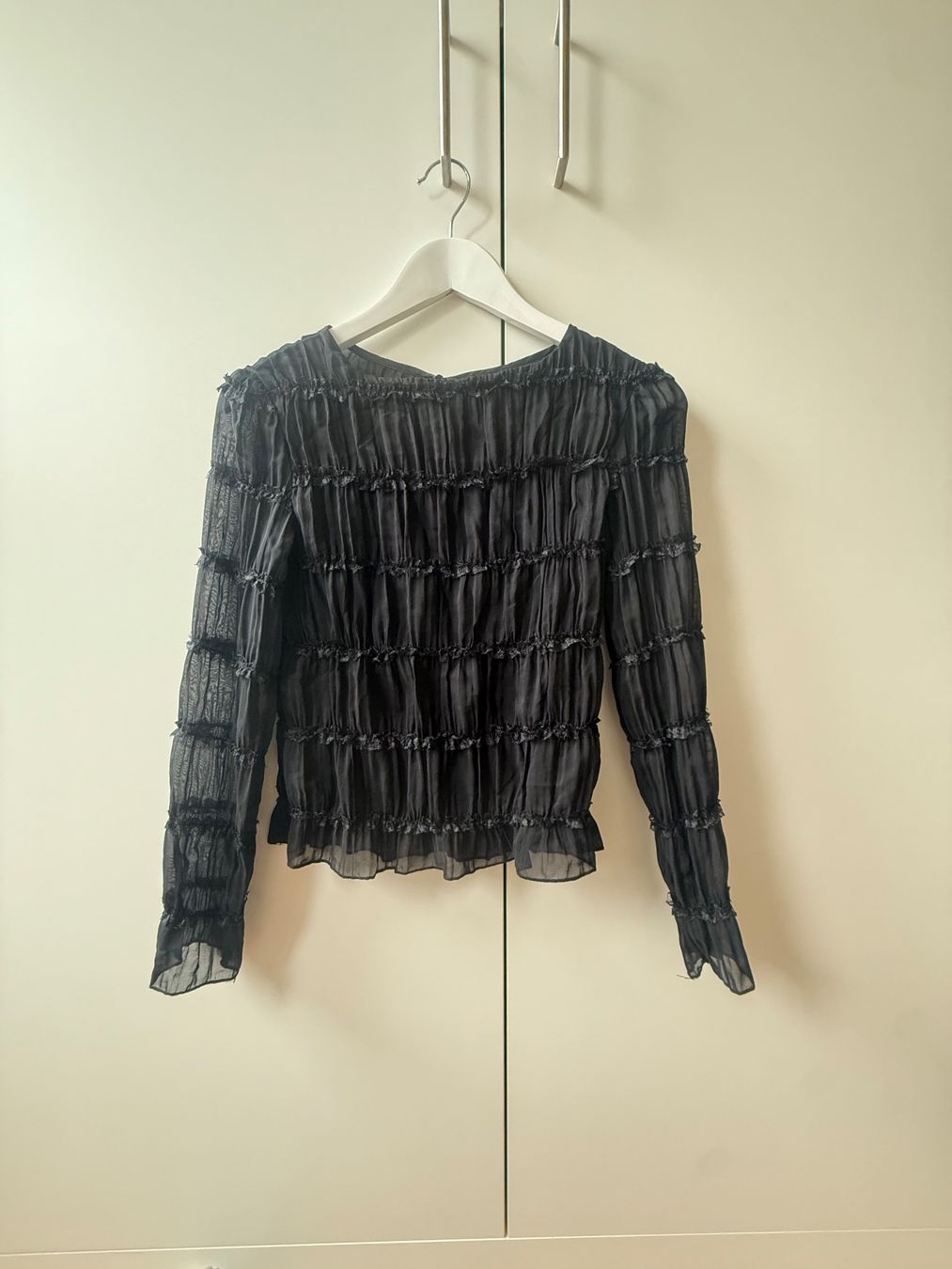 Camicette: M/38  Schwarze Bluse – Nuovo (secondo la descrizione) da Goldach venduto da jil_vnd8