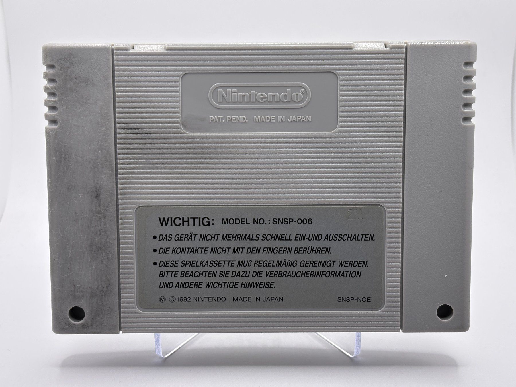 Nintendo Giochi: SNES - Super Mario Kart – Usato da Allschwil venduto da Bullach 1
