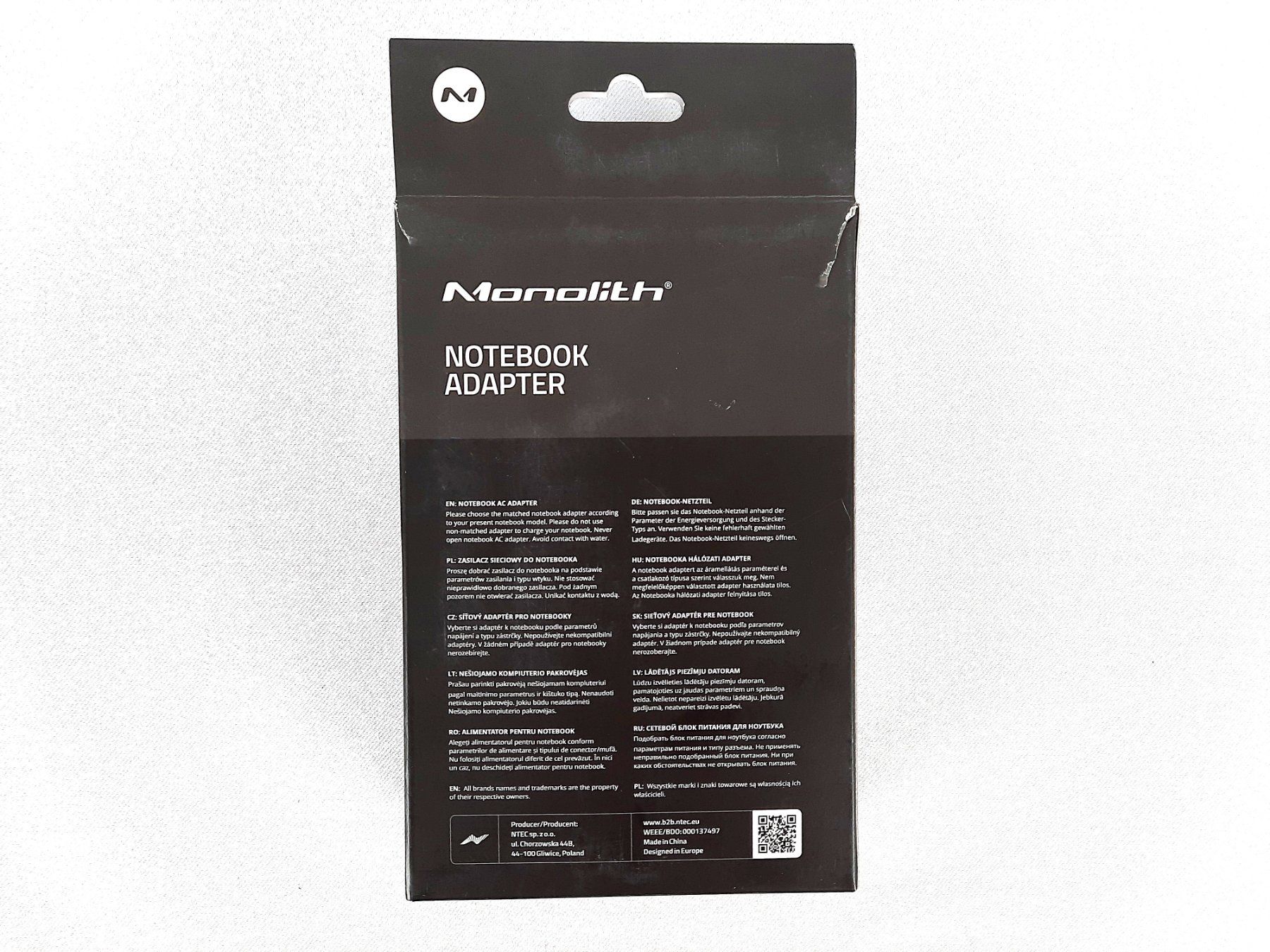 Qoltec Unità & Adattatore: QOLTEC-Monolith-Notebook-Adapter – Nuovo (secondo la descrizione) da Beinwil am See venduto da Restwert_Beinwil 1