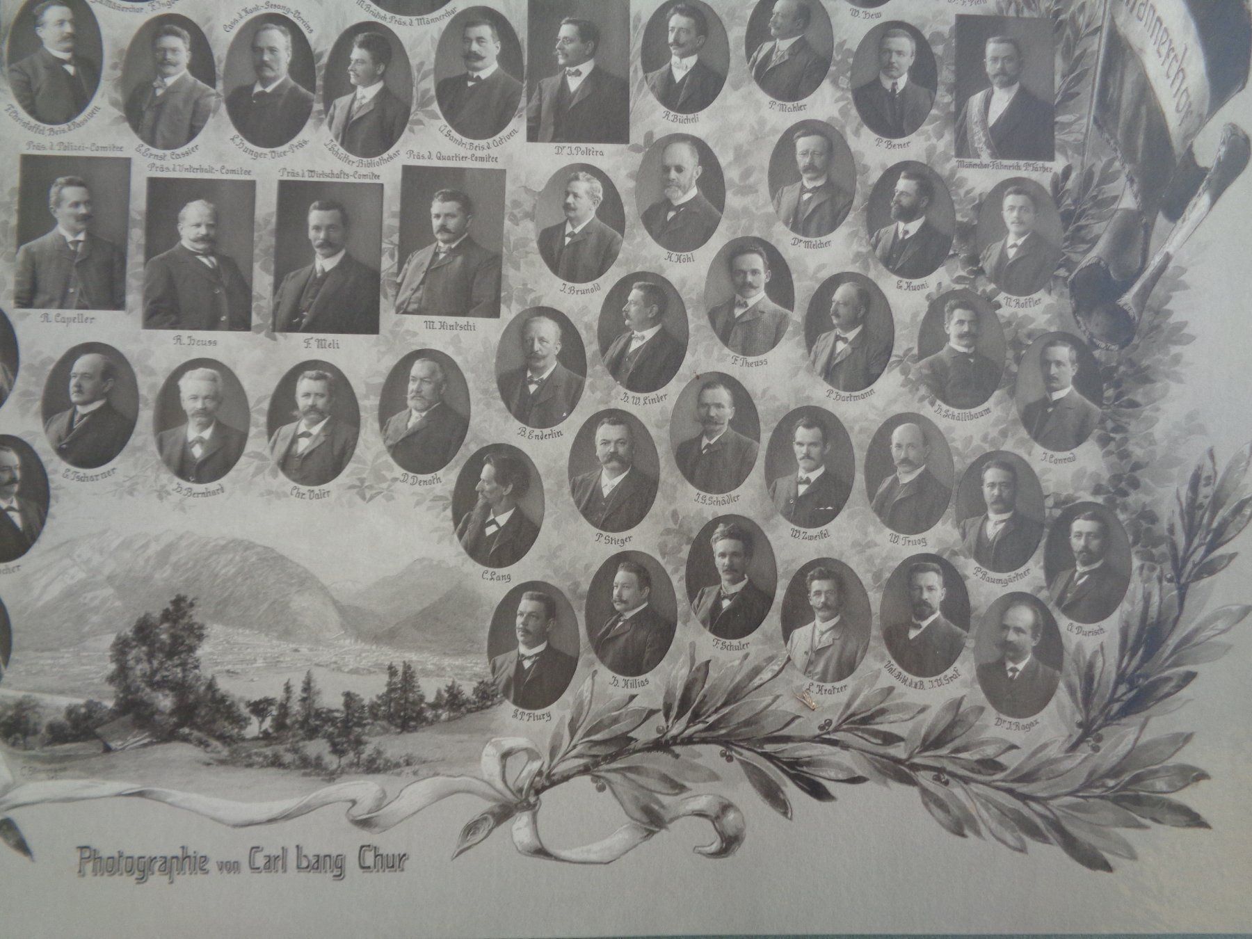 Posters & Illustrations: Foto C. Lang Chur Kt. Sängerfest 1908 – D'occasion à Chur par omonia 5