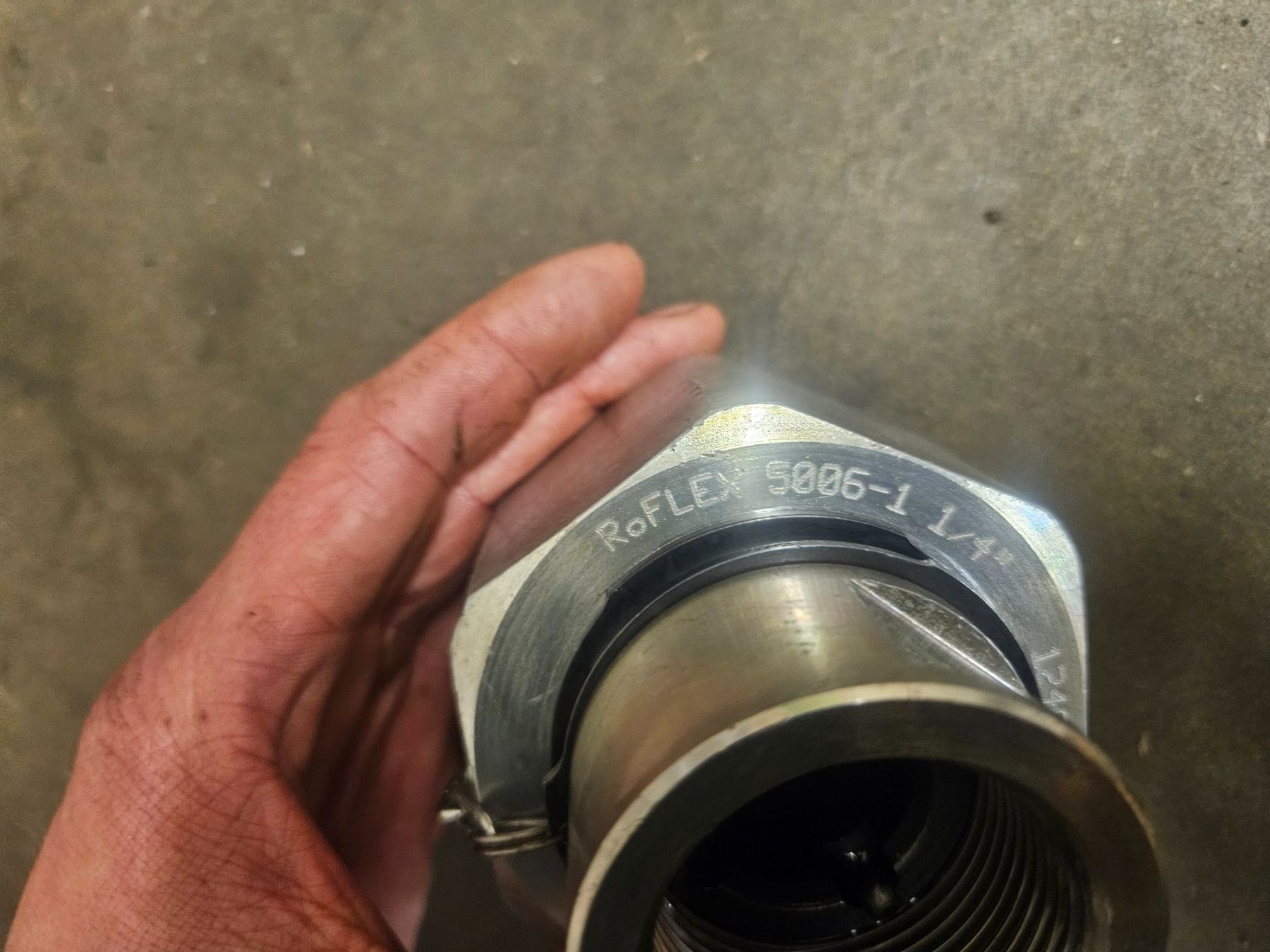 Tutte le macchine: Hydraulik Roflex Kupplung 1-1/4" 5006-1-1/4" – Usato da Bauma venduto da Maese1980 1