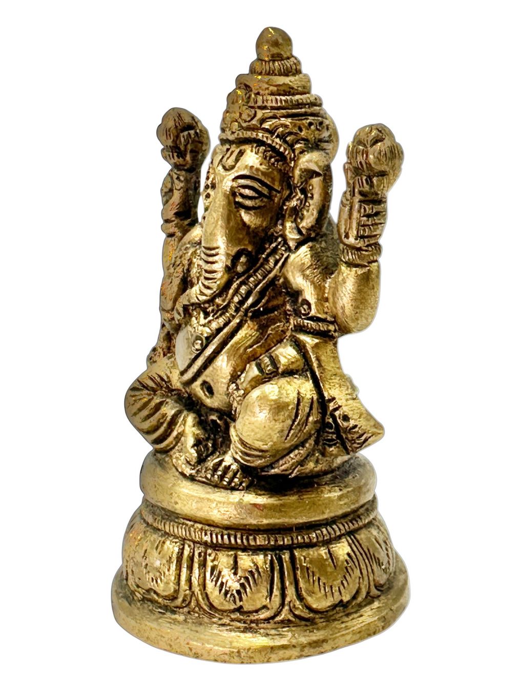 Skulpturen & Statuen: Statuette hindou ancienne Ganesh en bronze – Gebraucht aus Morges von mod_q7tt 1