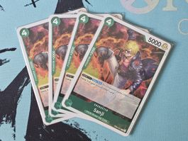 4x One Piece TCG - Sanji EN