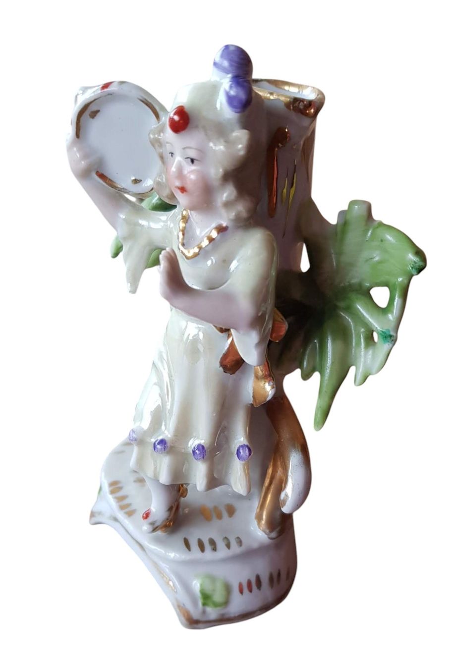 Statuette: Porzellanfigur antik - Mädchen – Usato da Mörschwil venduto da antiksalon 1