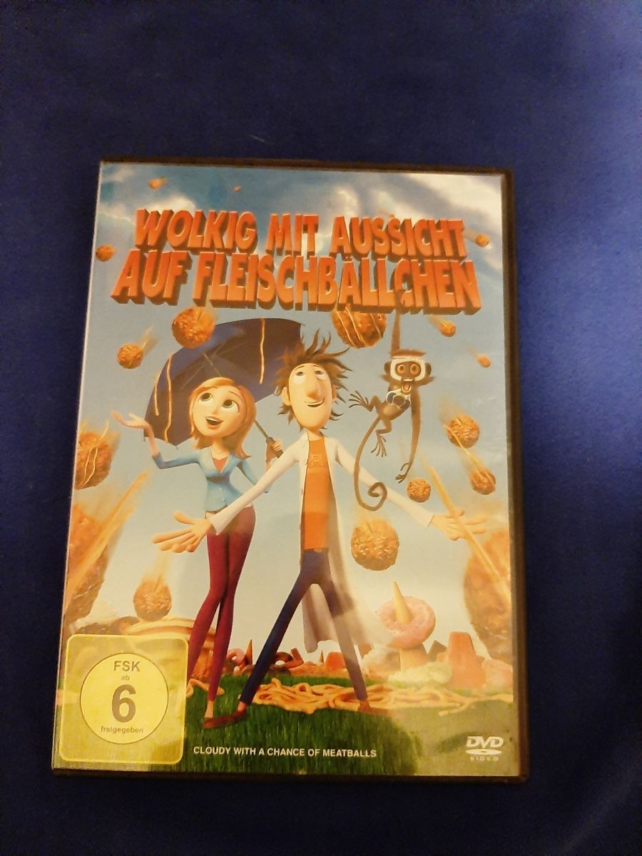 Tutti i DVDs: Wolkig mit Aussicht auf Fleischbällchen – Usato da Fischbach-Göslikon venduto da Oliver_S.