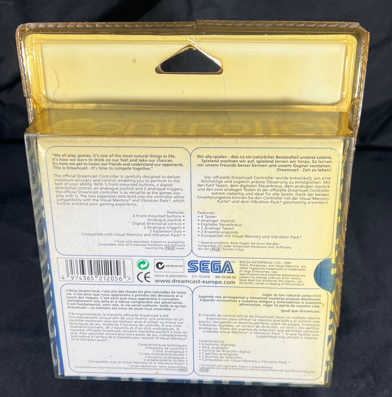 Controller: New Dreamcast Controller – Nuovo e nell'imballaggio originale da Biel/Bienne venduto da new-life 2
