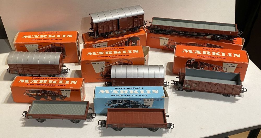Märklin 4605 HO Gondola Box Car Freight Wagon