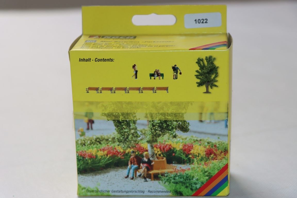 Zubehör: Mini Bastelbox "Parkszene" (1022-1023) – Neu und originalverpackt aus Bäriswil BE von WWYN-Liquidationen