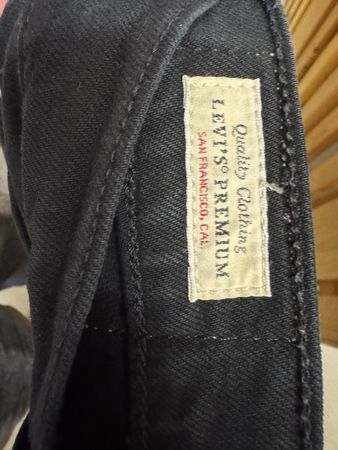 Levi's Ribcage Straight Ankle Jeans Grösse 27 schwarz