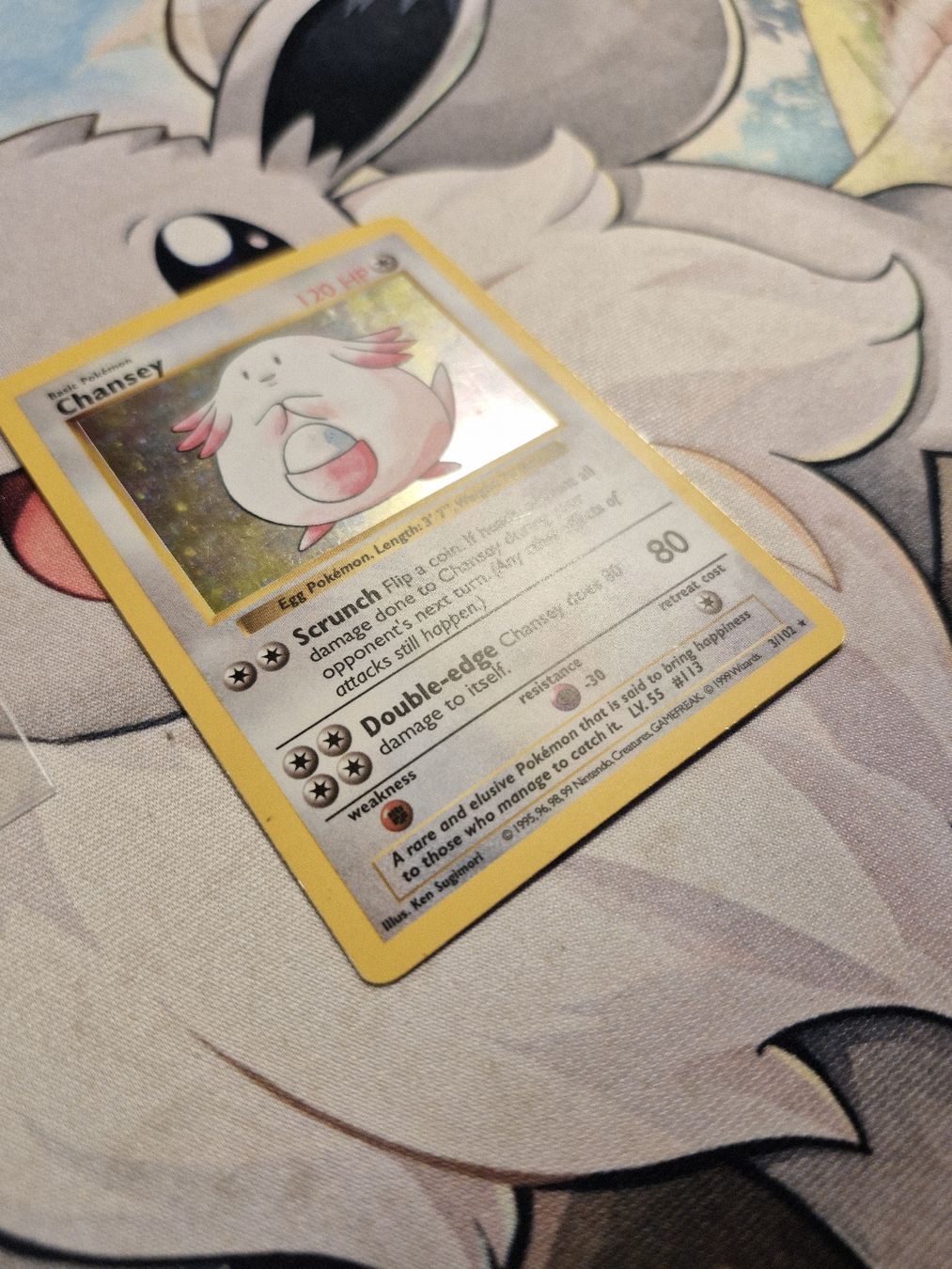Pokémon Cartes à collectionner: Chansey shadowless 3/102 holo – D'occasion à Echallens par Nathan138 2