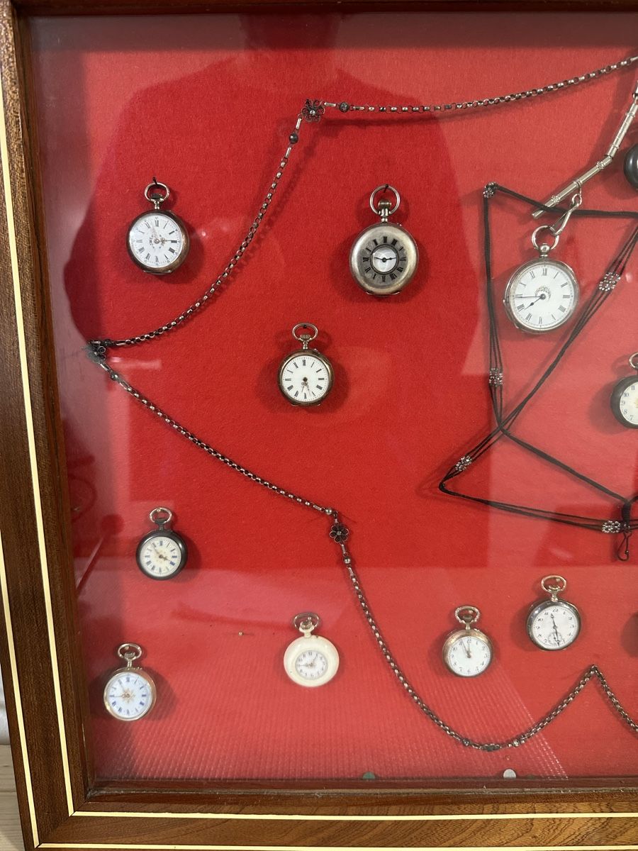 Orologi: Taschenuhren in Rahmen – Difettoso da Solothurn venduto da MarF11 1