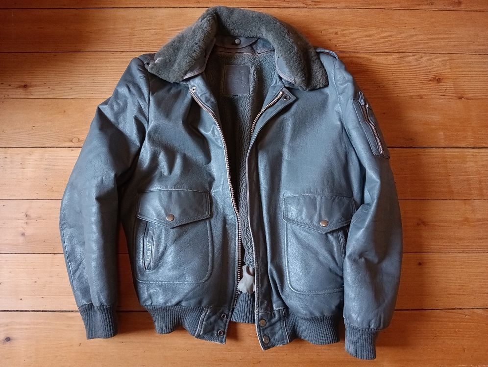ORIGINAL US AIR FORCE FLIEGERJACKE B3 PILOTENJACKE LEDERJACKE