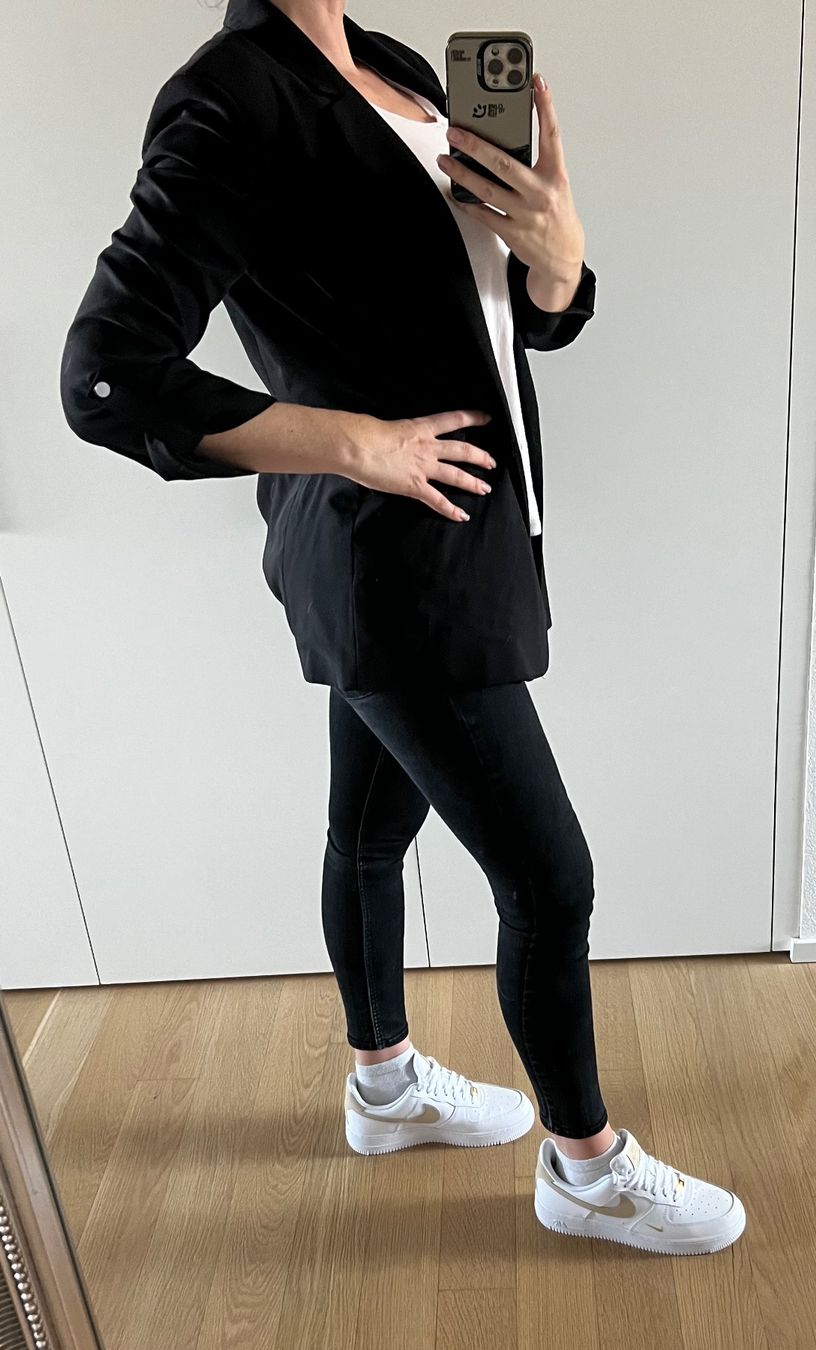 Completi & Tailleur: Longblazer Blazer schwarz M Pull & Bear neu Business elegant – Nuovo (secondo la descrizione) da Staad SG venduto da Chirrari 1